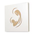 Laser Engraved Picture of the Madonna with Child Made in Italy - Bashira