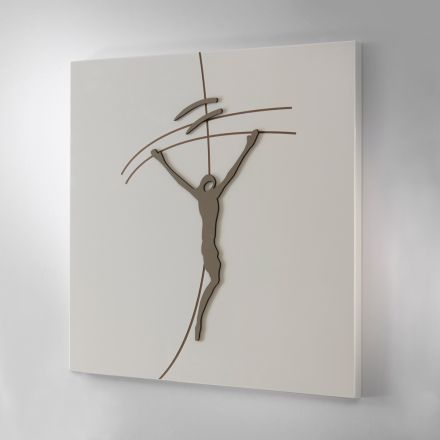 Laser Engraved Picture Depicting the Messiah Made in Italy - Ahmya Viadurini