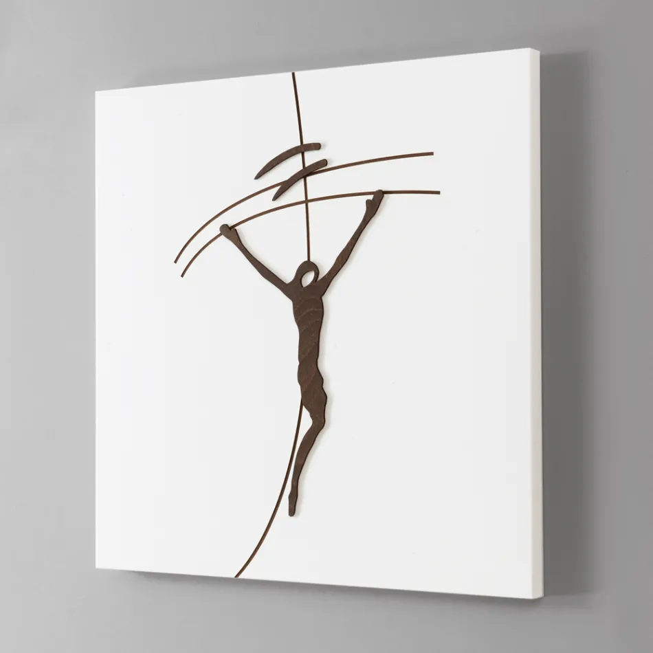 Laser Engraved Picture Depicting the Messiah Made in Italy - Ahmya Viadurini