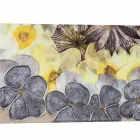 Modern floral painting with hand-decorated Ramos petals Viadurini