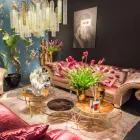 Printed Canvas Wall Picture with Gold Leaf Detail Made in Italy - Vinci Viadurini