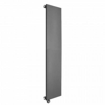Vertical Electric Radiator Minimal Design in Colored Steel 700 W - Ice Viadurini