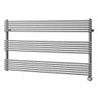 Horizontal Electric Design Wall Radiator in Steel up to 700 W - Nibbio Viadurini