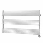 Horizontal Electric Design Wall Radiator in Steel up to 700 W - Nibbio Viadurini