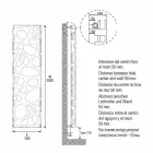Modern Hydraulic Vertical Design Radiator up to 903 W - Scuba Viadurini