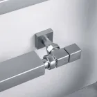 Snake Scirocco H design chrome plated hydraulic radiator Viadurini