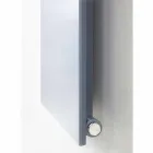 Vertical Design Radiator in Slate Grey Steel up to 626 W - Ice Viadurini