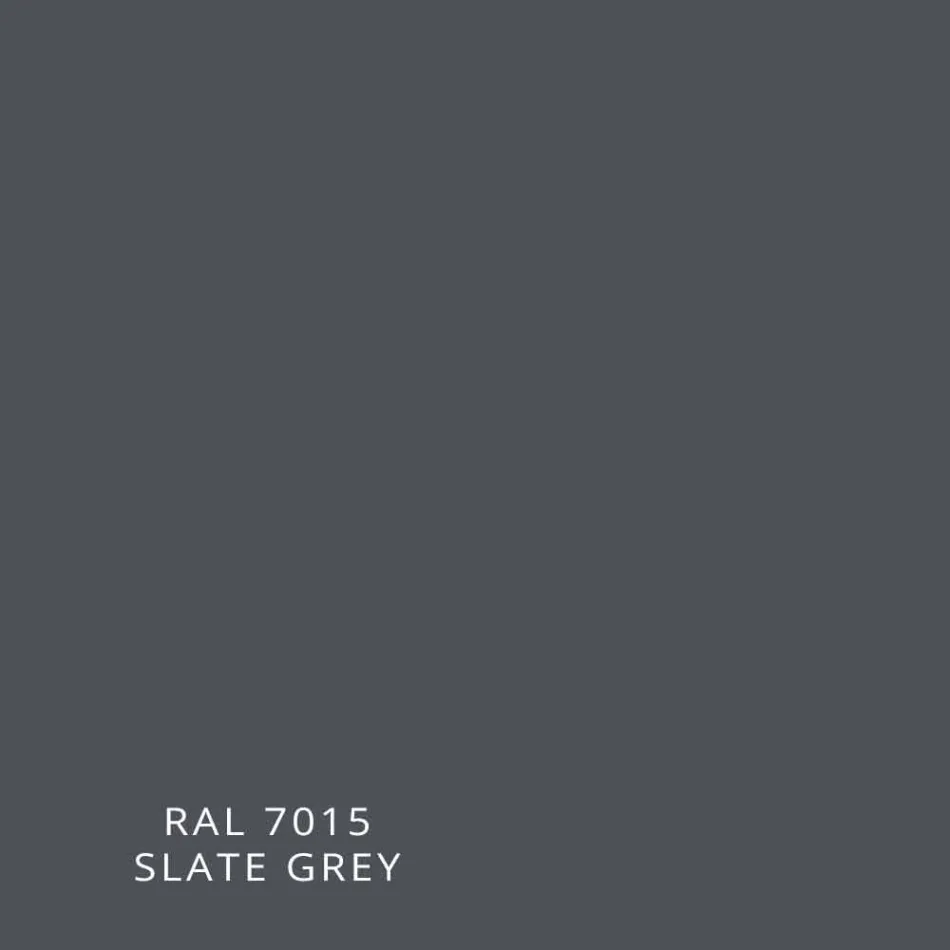 Vertical Design Radiator in Slate Grey Steel up to 626 W - Ice Viadurini