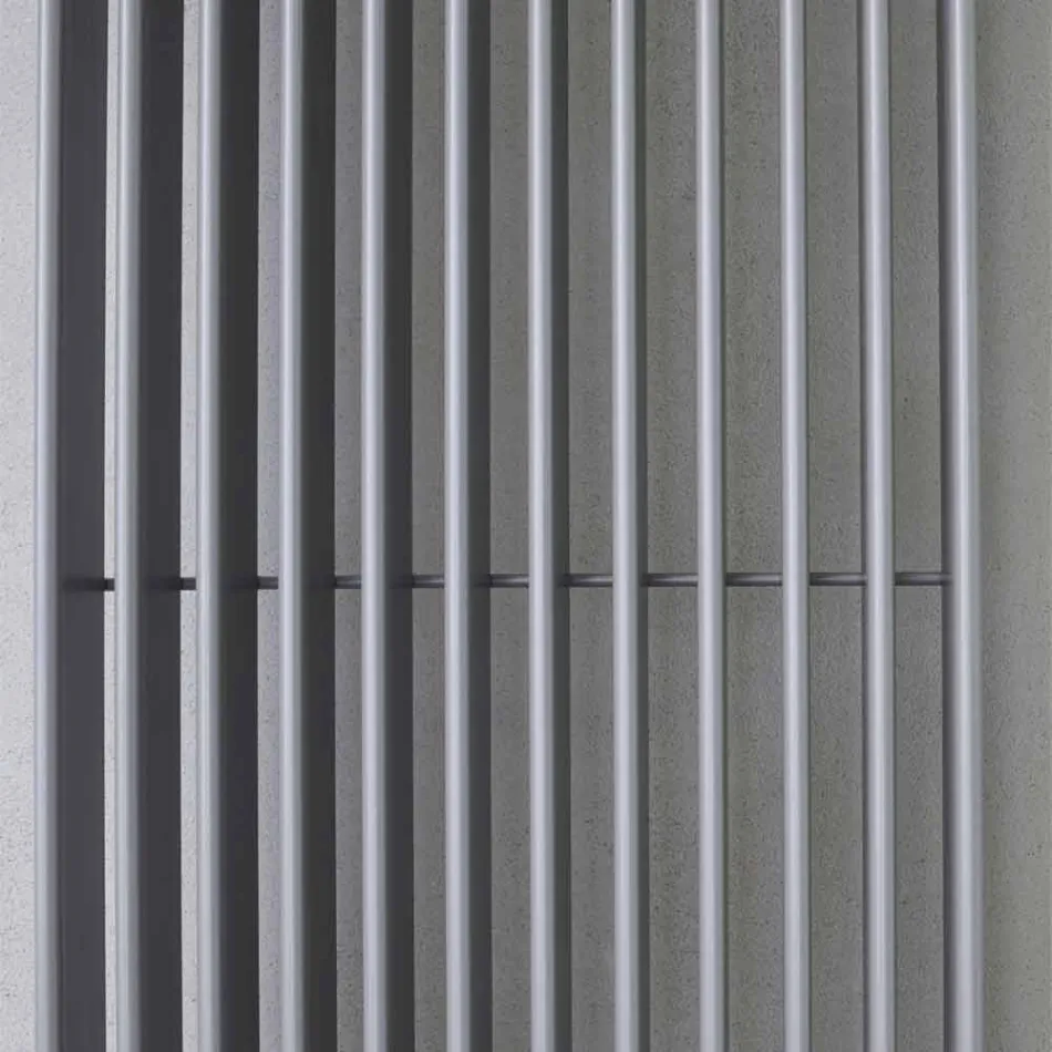 Vertical Hydraulic Design Radiator in Colored Steel up to 1515 Watt - Condor Viadurini