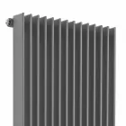 Vertical Hydraulic Design Radiator in Colored Steel up to 1515 Watt - Condor Viadurini