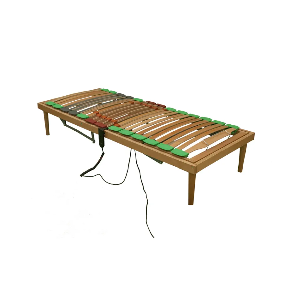 Motorized Bio Energy Plus ATP Reclining Double Wooden Bed Base - Energy Viadurini