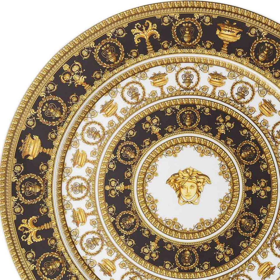 Rosenthal Versace I Love Baroque Place Card Plate Diameter 33 cm - Baroque Viadurini