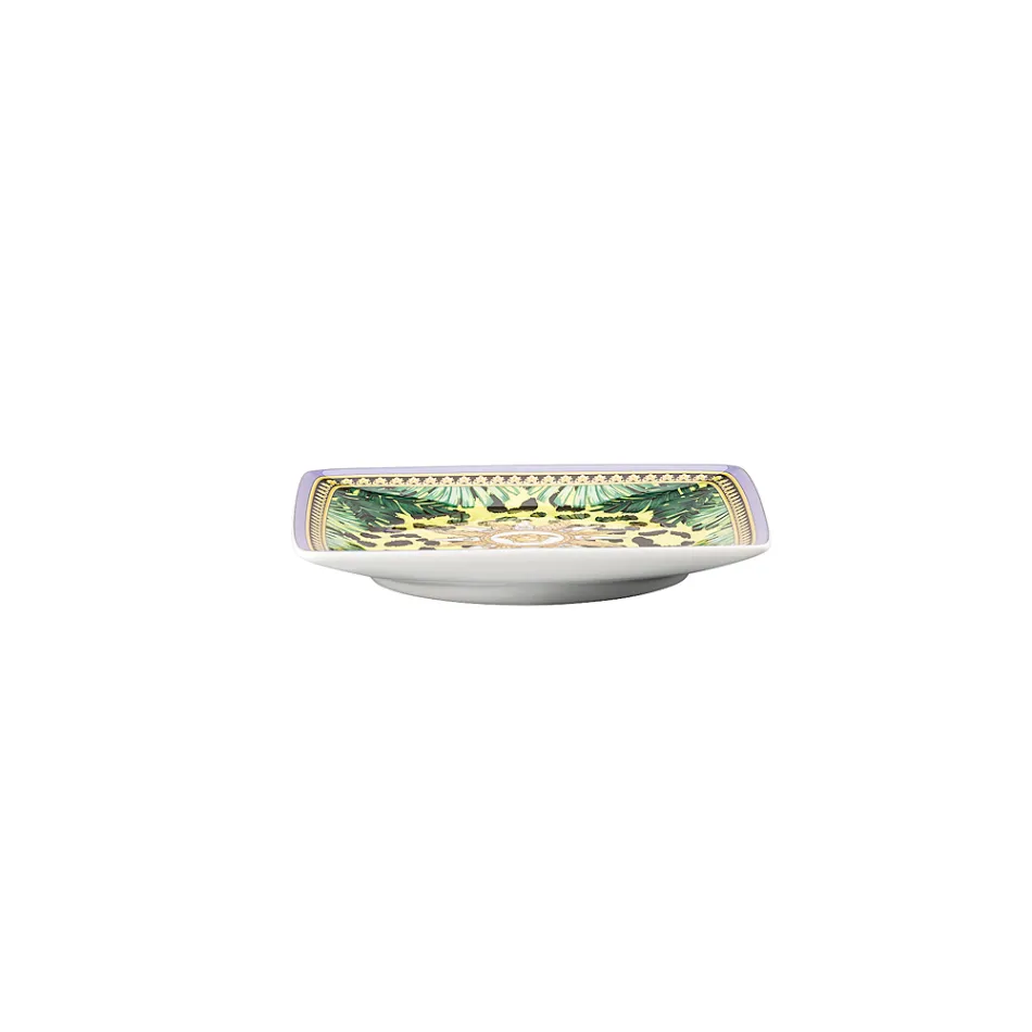 Rosenthal Versace Jungle Animalier 6 Flat Square Bowls - Animalier Viadurini
