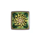 Rosenthal Versace Jungle Animalier 6 Flat Square Bowls - Animalier Viadurini