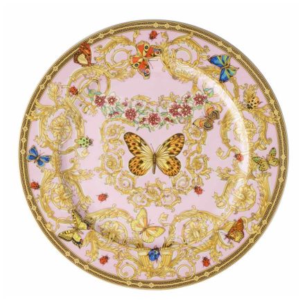Rosenthal Versace Le Jardin Placeholder or Hanging Plate Diameter 30 cm - Jardin Viadurini