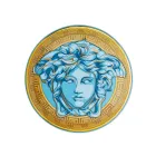 Rosenthal Versace Medusa Amplified 4 Dinner Plates Diameter 17 cm - Medusaamplifield Viadurini