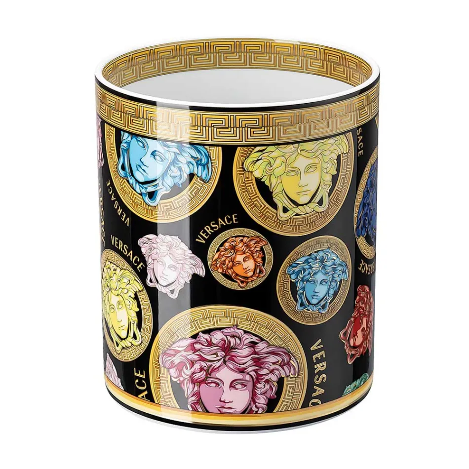 Rosenthal Versace Medusa Amplified Multicolor Vase - Amplifiedmulticolor Viadurini