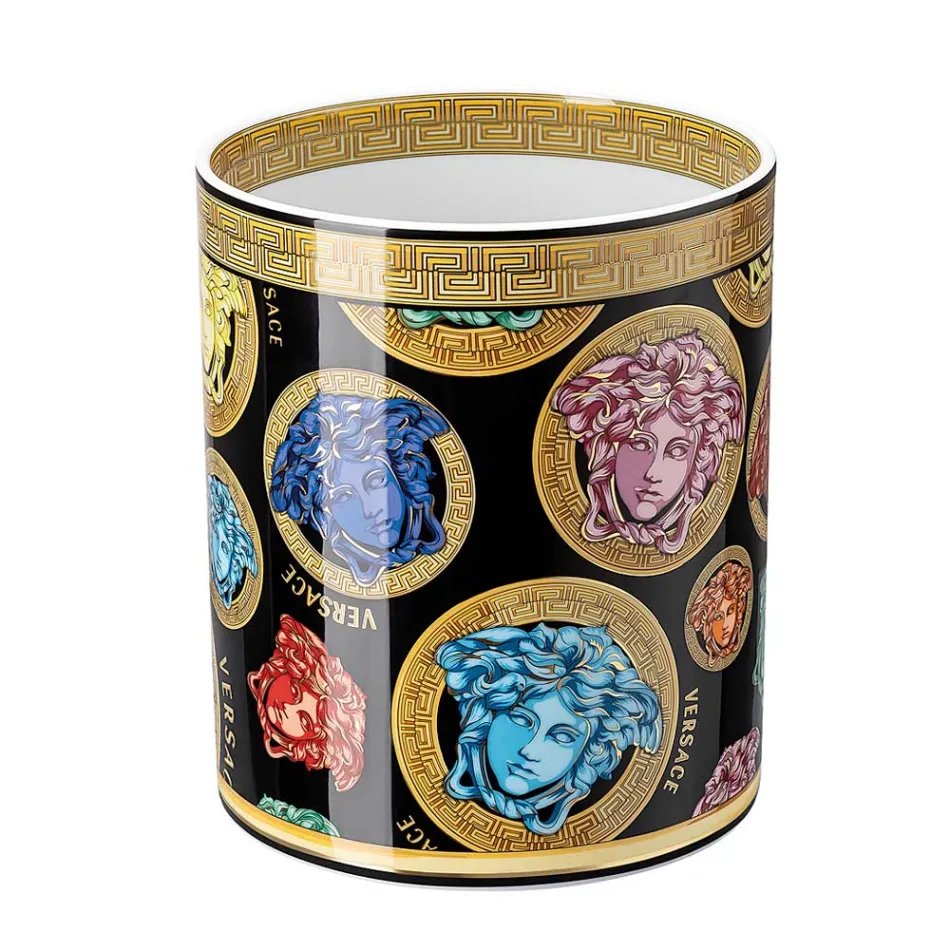 Rosenthal Versace Medusa Amplified Multicolor Vase - Amplifiedmulticolor Viadurini
