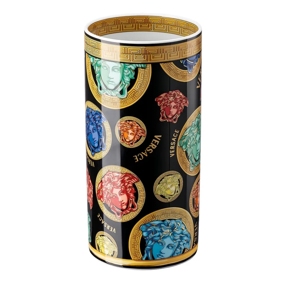 Rosenthal Versace Medusa Amplified Multicolor Vase - Amplifiedmulticolor Viadurini