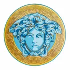 Rosenthal Versace Medusa Amplified Place Card Plate Diameter 33 cm - Medusaamplifield Viadurini