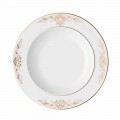 Rosenthal Versace Medusa Gala porcelain modern deep plate 22 cm