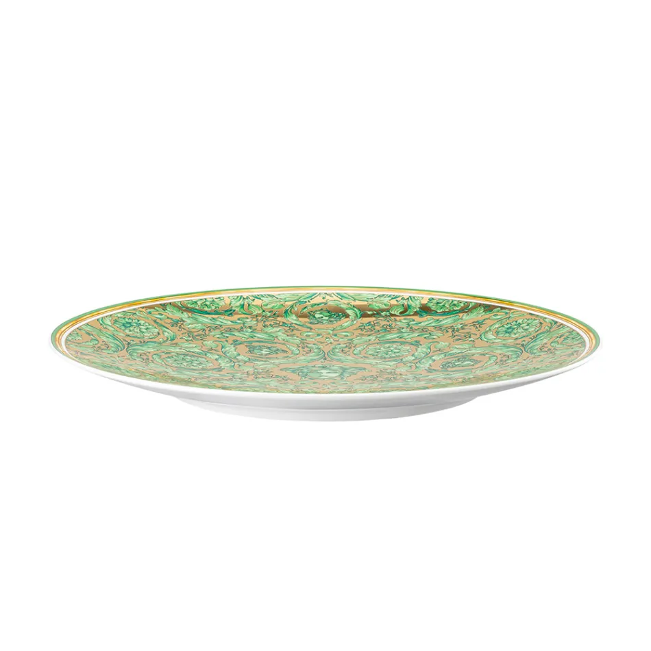Rosenthal Versace Medusa Garland Green Christmas Plate 33 cm - Christmas Viadurini