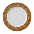 Rosenthal Versace Medusa Rosso porcelain plate, 22 cm