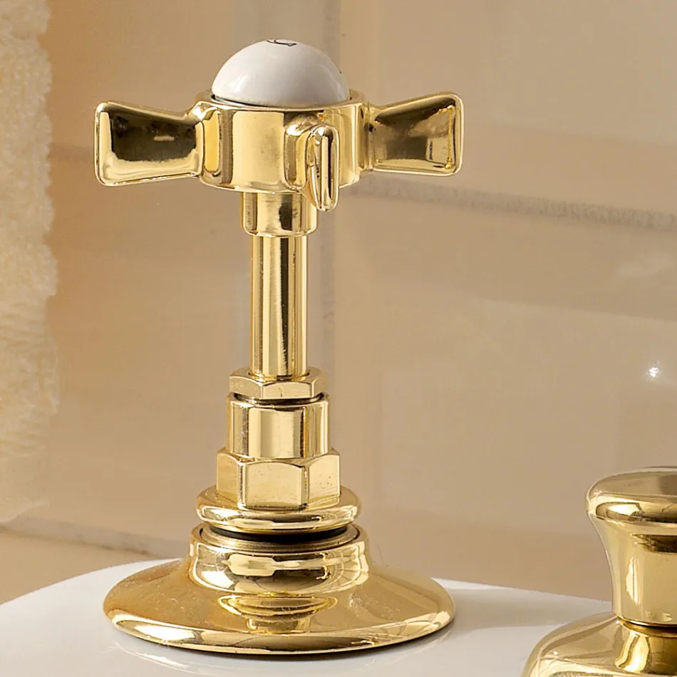Vintage Brass Bidet Taps with Internal Delivery Made in Italy – Katerina Viadurini