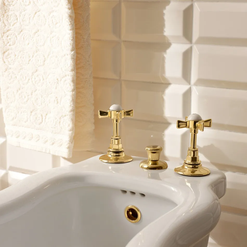 Vintage Brass Bidet Taps Internal Delivery Made in Italy – Katerina Viadurini