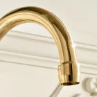 Vintage High Spout Basin Tap in Brass Made in Italy - Katerina Viadurini
