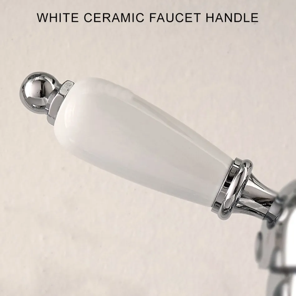 Floor Standing Bathtub Tap with Brass Shower Made in Italy - Noriana Viadurini