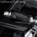 Floor Standing Bathtub Tap with Brass Shower Made in Italy - Noriana Viadurini