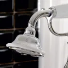 Floor Standing Bathtub Tap with Brass Shower Made in Italy - Noriana Viadurini