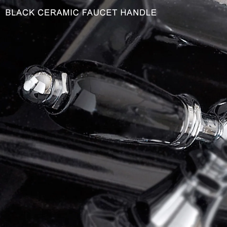 Classic Single Hole Bidet Tap with Handcrafted Brass Levers - Noriana Viadurini