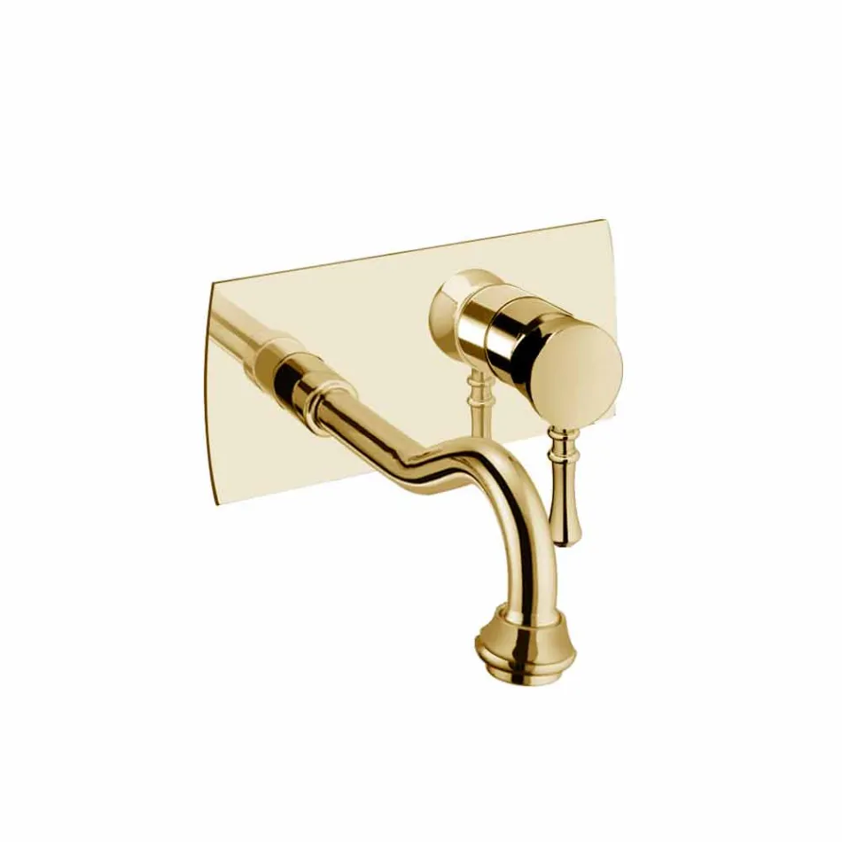 Made in Italy Design Single Plate Wall Mixer Tap - Neno Viadurini