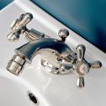 Brass Single Hole Tap for Bidet with Classic Style Drain - Ercolina