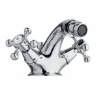 Single-hole Bidet Tap in Brass Classic Design Made in Italy - Lisca Viadurini