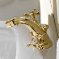 Brass Single Hole Tap for Bidet Classic Butterfly Handles - Fioretta