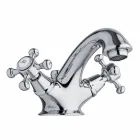 Single-Hole Brass Bathroom Basin Tap with Made in Italy Drain - Lisca Viadurini