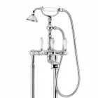 Classic Brass Bathtub Tap Made in Italy - Riko Viadurini