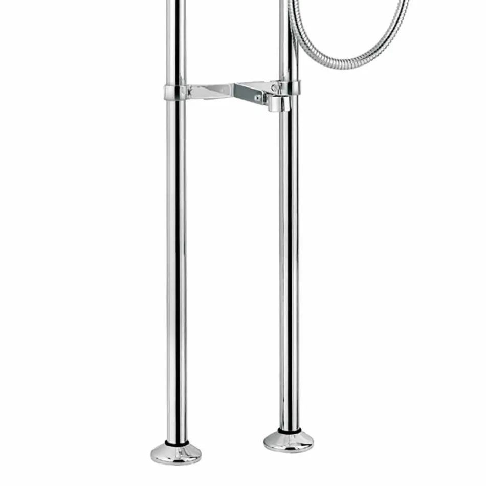 Classic Brass Bathtub Tap Made in Italy - Riko Viadurini