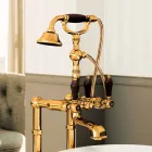 Classic Brass Bathtub Tap Made in Italy - Riko Viadurini