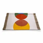 Hand Painted Italian Hemp Runner One Piece - Brands Viadurini