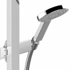 Shower Rail with Design Chromed Metal Handshower - Girino Viadurini