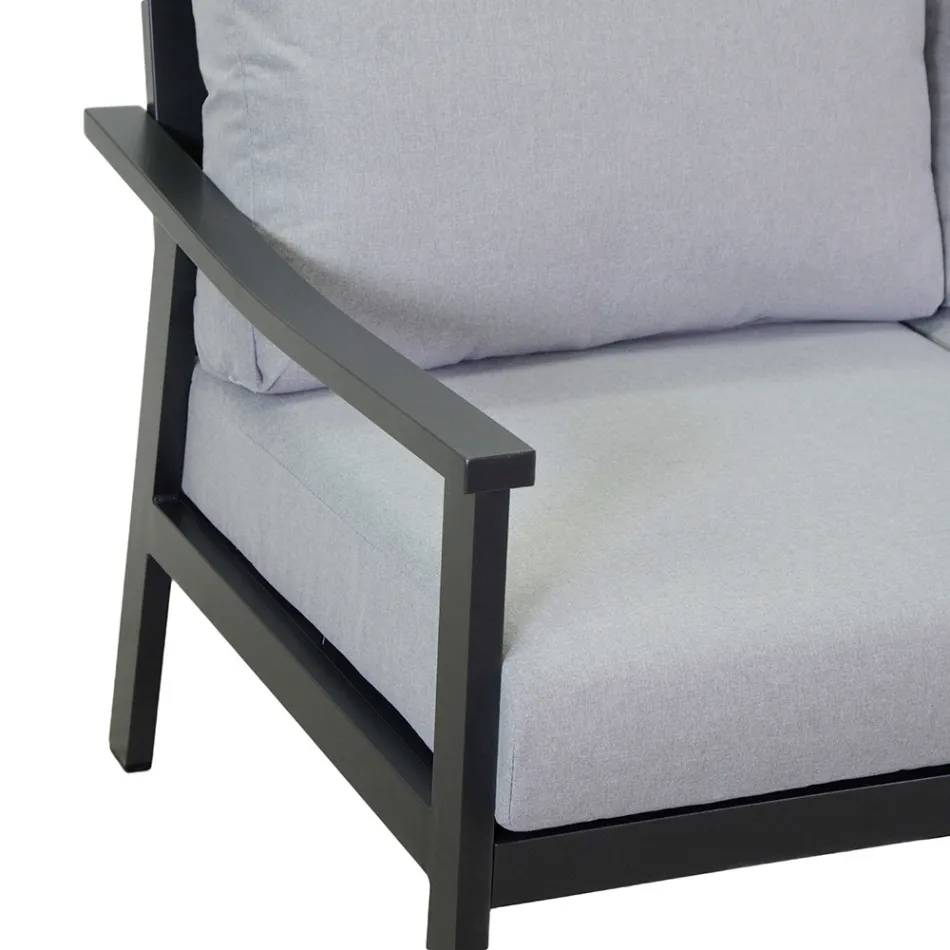 Lounge Consisting of 1 Sofa, 2 Armchairs, and 1 Coffee Table - Ticket Viadurini