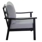 Lounge Consisting of 1 Sofa, 2 Armchairs, and 1 Coffee Table - Ticket Viadurini