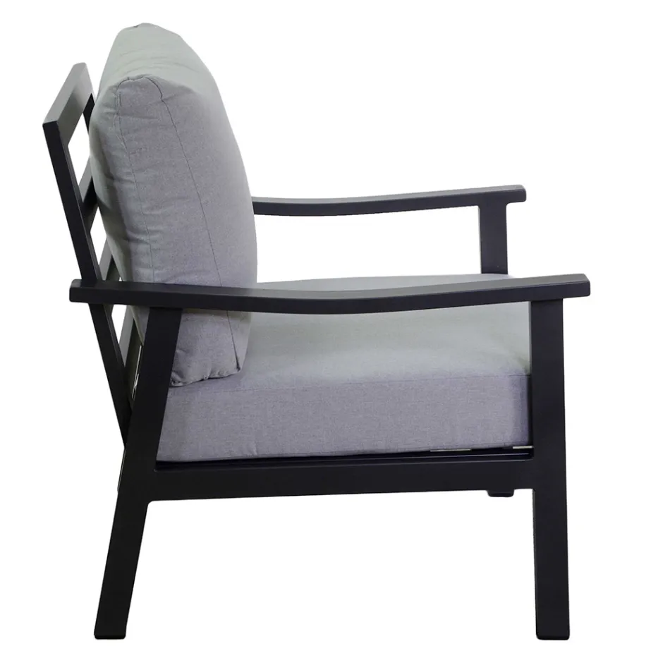 Lounge Consisting of 1 Sofa, 2 Armchairs, and 1 Coffee Table - Ticket Viadurini