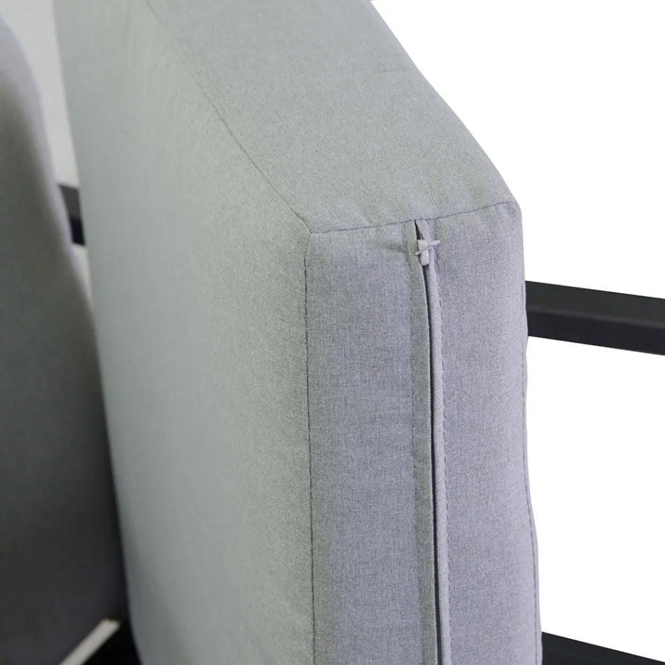 Lounge Consisting of 1 Sofa, 2 Armchairs, and 1 Coffee Table - Ticket Viadurini