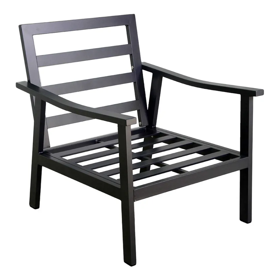 Lounge Consisting of 1 Sofa, 2 Armchairs, and 1 Coffee Table - Ticket Viadurini