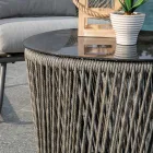 Lounge Consisting of 2 Armchairs with Coffee Table - Suitcase Viadurini